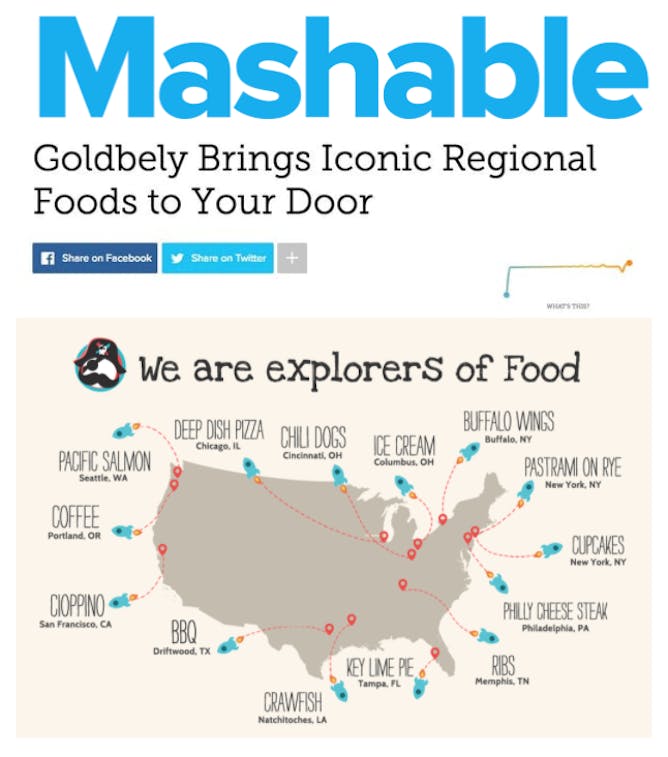 Goldbelly Brings Iconic Regional Foods to You article thumbnail