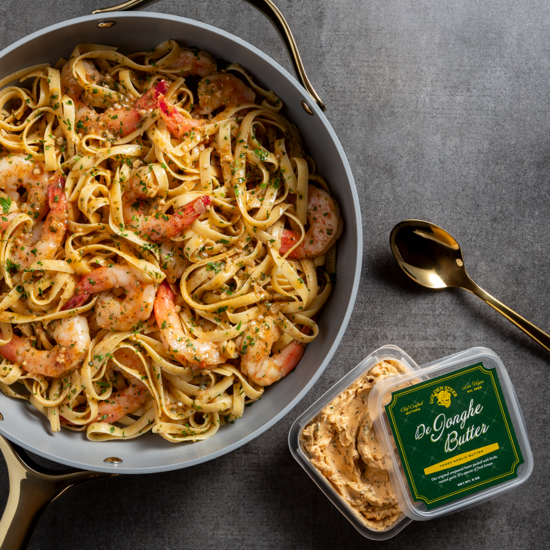 De Jonghe Butter Recipe: Shrimp De Jonghe Pasta