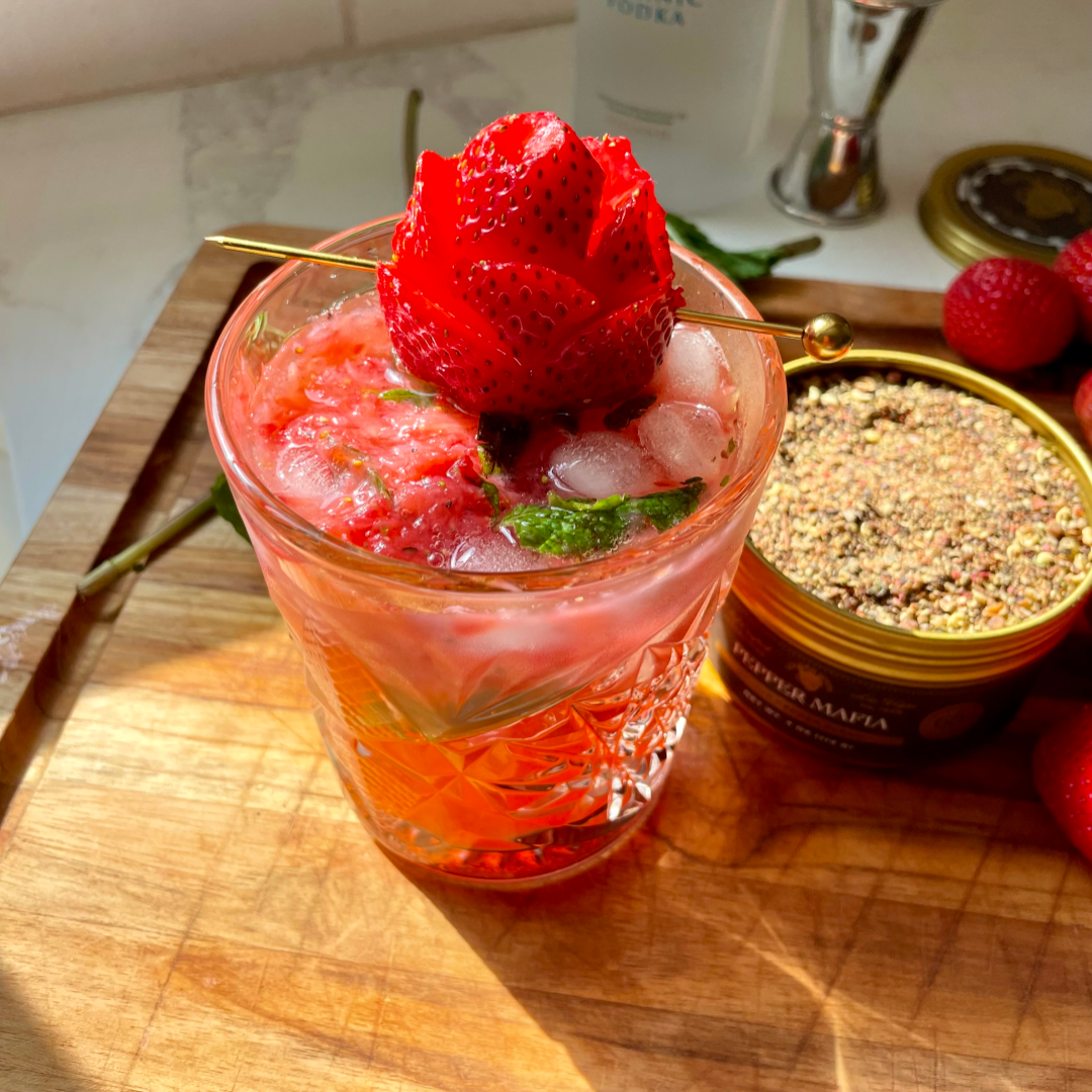 Pepper Mafia Seasoning Recipe: Strawberry Vodka Delight