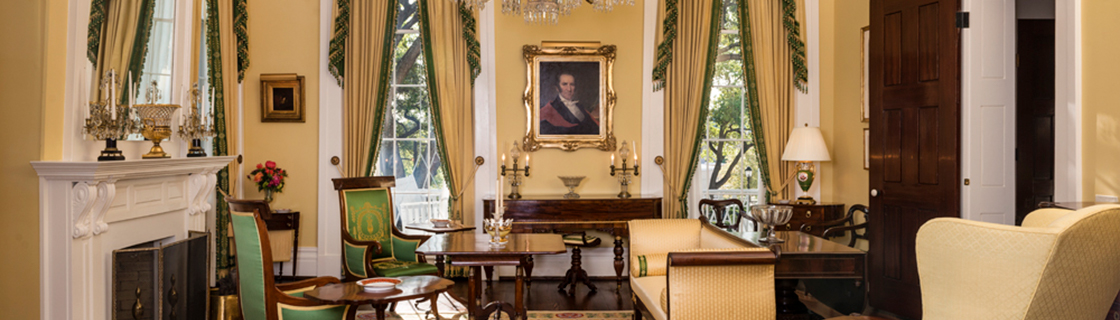 Small Parlor of the Texas Governor's Mansion