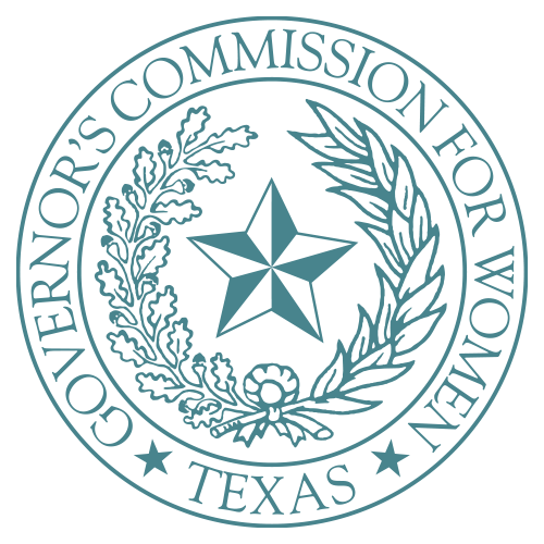 Seal of the Texas Governors Commission for Women