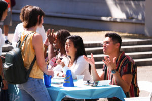 students at 2019 GradFest