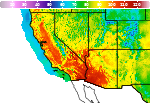 National Digital Forecast Database Maximum Temperature Forecast