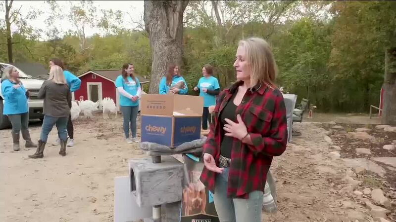 Surprise Squad delivers to animal lover and her furry family