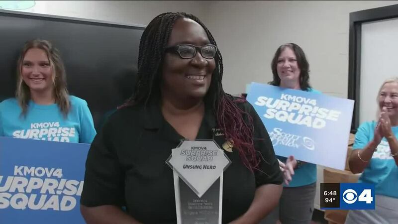 Surprise Squad honors unsung hero in East St. Louis school