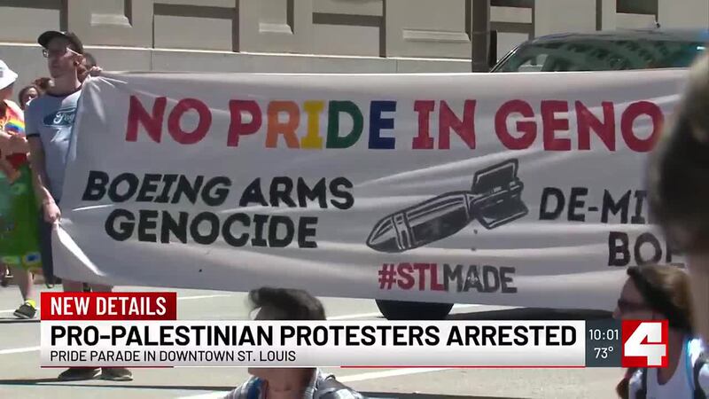 Grand Pride Parade blocked by protestors