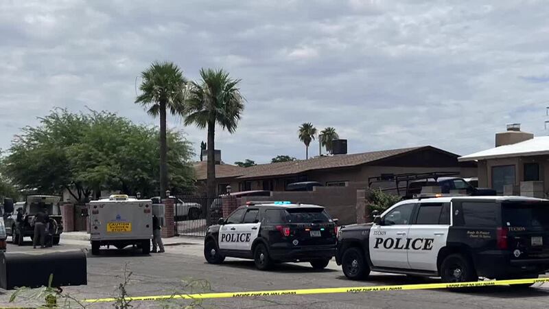 Heavy police presence in Tucson neighborhood