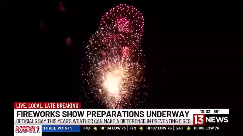 Keeping firework shows fire-free this Fourth of July