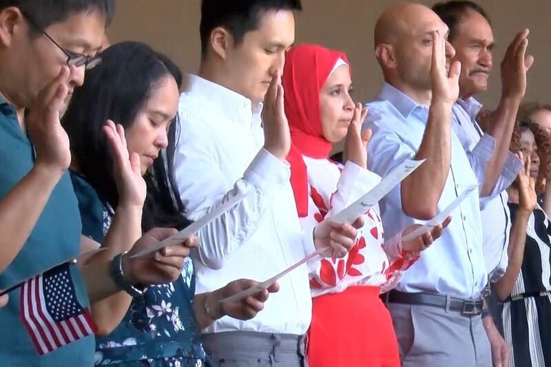 Tucson’s naturalization ceremony welcomed 25 people, from 23 different countries, as they took...