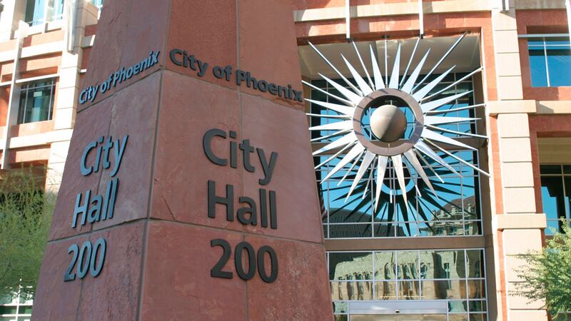 File photo of Phoenix City Hall