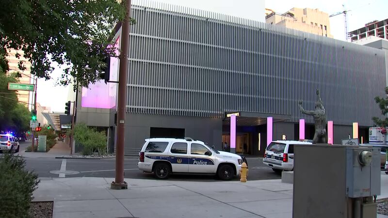 Phoenix police were called to the Renaissance Hotel near 1st Street and Adams around 3 a.m. on...