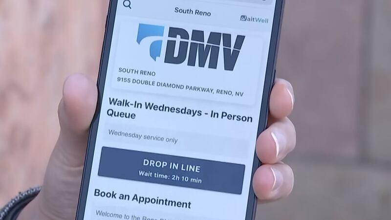 The Nevada DMV is launching a new appointment system to help decrease wait times.