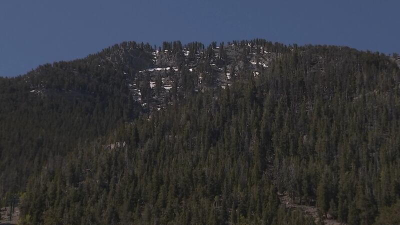 Las Vegans try beating the heat on the mountain