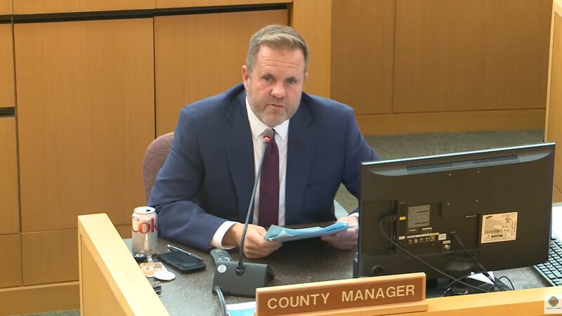 File photo of Clark County manger Kevin Schiller.