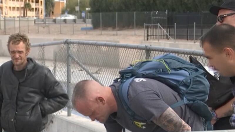 Homeless outreach group Shine A Light offers resources and ways out for those living in...