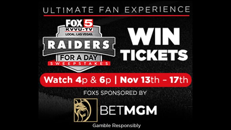 FOX5 Raiders Fan for a Day Contest