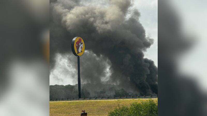 The fire broke out at the old Buc-ee’s location in Luling, Texas, which was built in 2003.