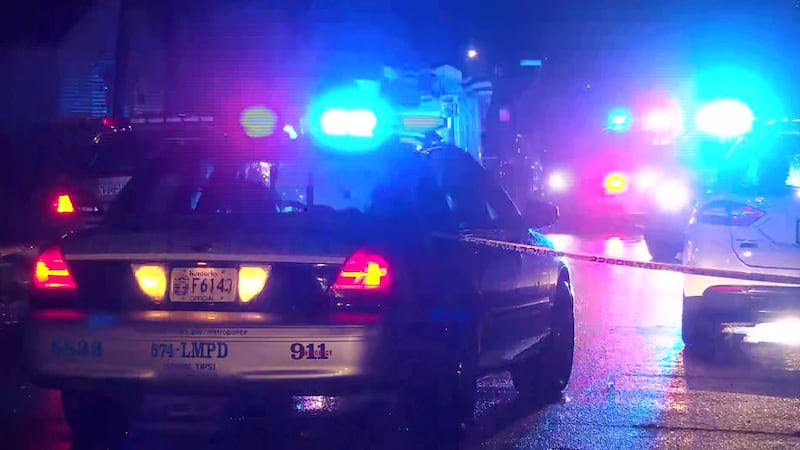 Two people are in the hospital after a shooting in the California neighborhood Wednesday night.