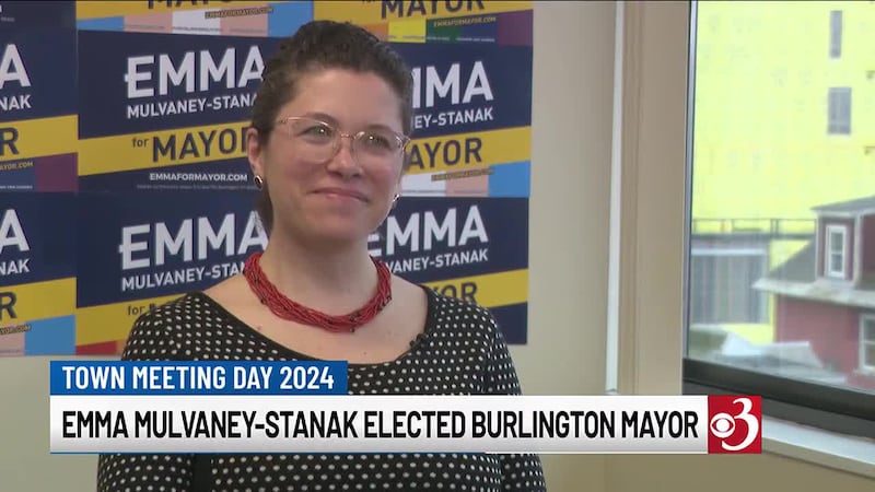 Burlington Mayor-elect Emma Mulvaney-Stanak