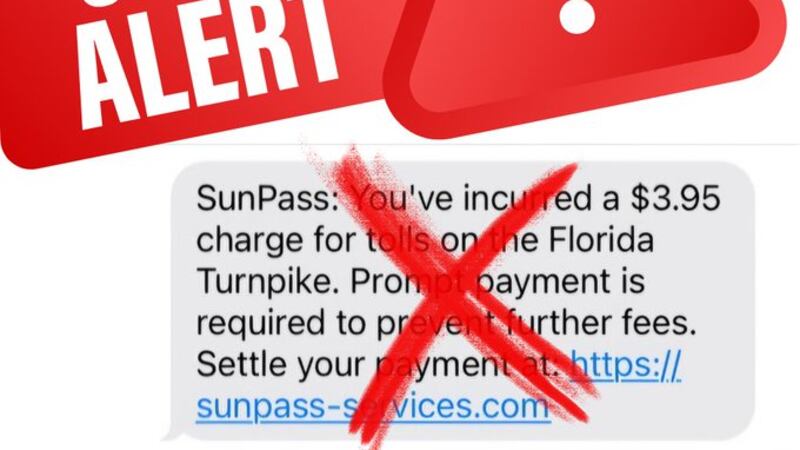 SunPass has been alerted to phishing attempts targeting the public