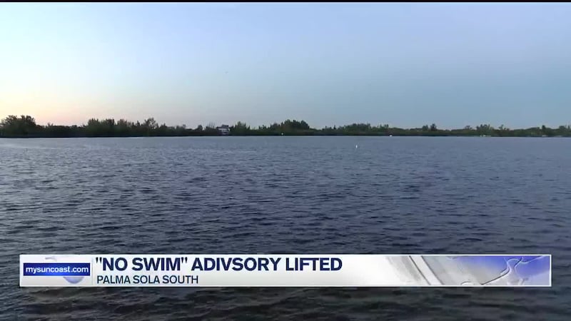 No Swim Advisory Lifted for Palma Sola South