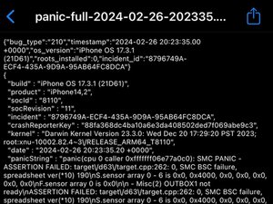 iPhone SMC Panic Assertion Failed