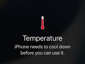 Sobrecalentamiento del iPhone