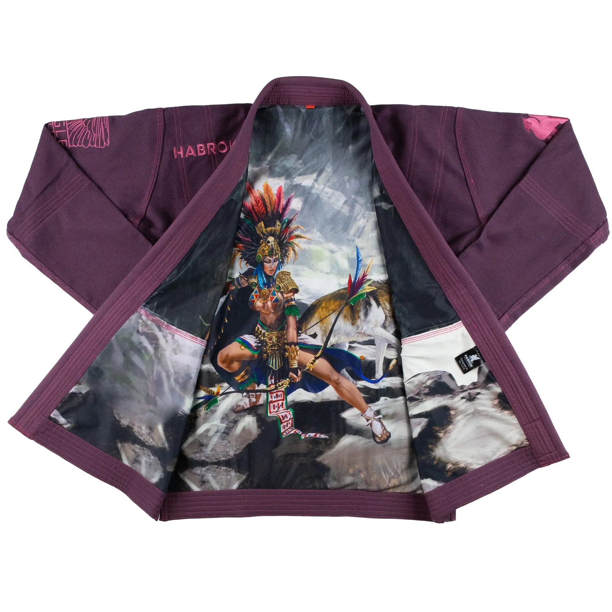 Aztec Eagle Warrior | Women | BJJ GI - Habrok Jiu Jitsu Gi F4-Fig 179.99