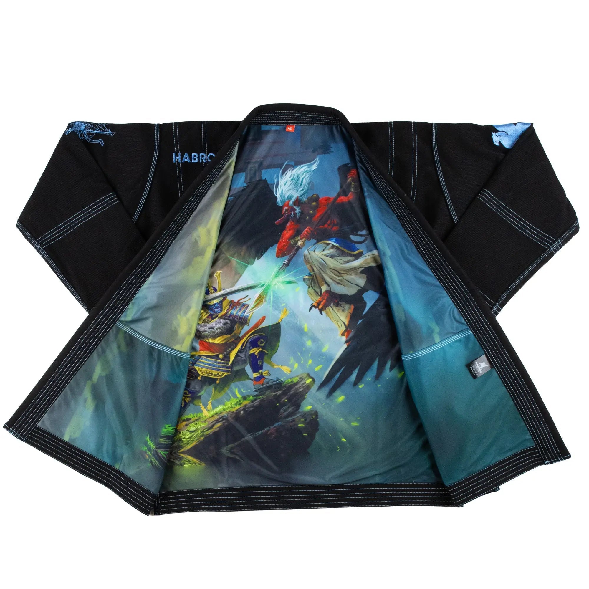 Samurai vs Tengu  |  BJJ GI | - Habrok Jiu Jitsu Gi A5-BLACK 179.99