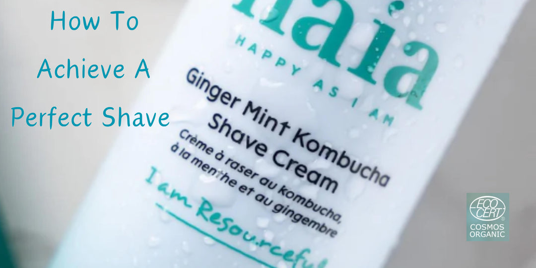 How to Achieve the Perfect Shave with haia 'I Am Resourceful' Ginger Mint Kombucha Shave Cream