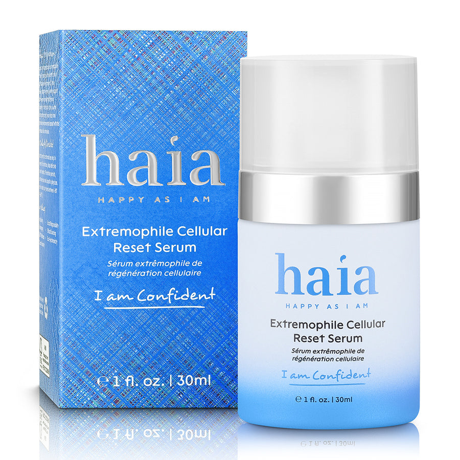 haia "I am Confident" Extremophile Cellular Reset Serum - Certified Cosmos Organic - Full Size