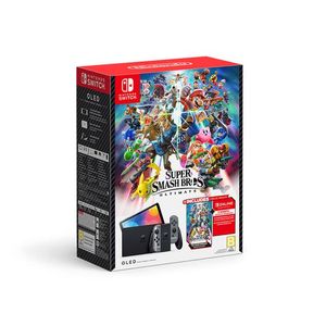 Consola Switch Oled Model: Super Smash Bros 1 Pz