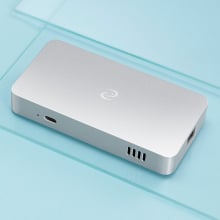 VPN hardware in silver