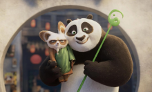 Master Shifu and Po in 'Kung Fu Panda 4'