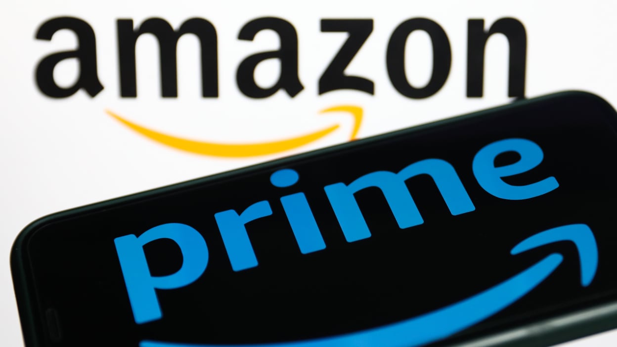 amazon and prime logos