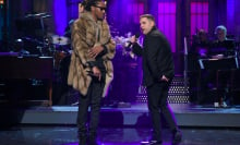 Jonah Hill fills in for Drake with Future, but he's a super bad rapper