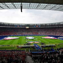 General view inside the stadium