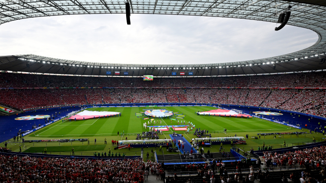 General view inside the stadium