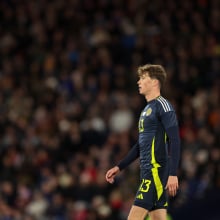 Jack Hendry of Scotland