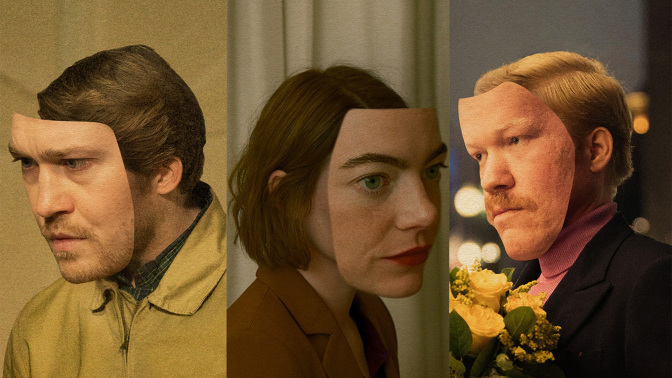 Joe Alwyn, Emma Stone, and Jesse Plemmons on the 'Kinds of Kindness' posters