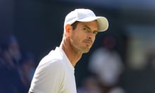 Andy Murray of United Kingdom in action