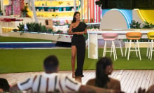 Maya Jama hosting Love Island