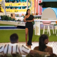 Maya Jama hosting Love Island