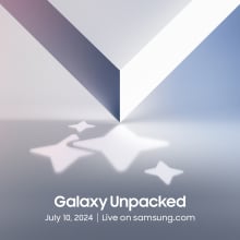 Samsung Galaxy Unpacked July 2024 invite graphic
