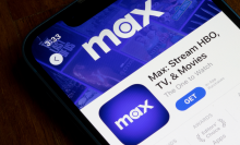 Portland, OR, USA - June 9, 2023: Max app is seen in the App Store on an iPhone. Warner Bros. Discovery's Max streaming app is the platform that incorporates content from both HBO Max and Discovery+.