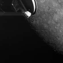 BepiColombo flying by Mercury