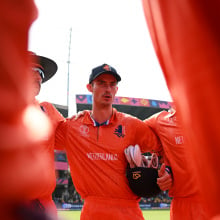 Netherlands captain Scott Edwards