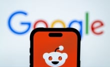 Reddit and Google logos