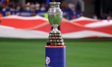 The Copa America trophy