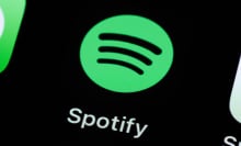 spotify logo on black backdrop